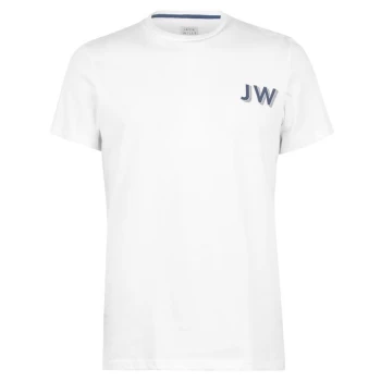 image of Jack Wills Westmore Logo T-Shirt - White