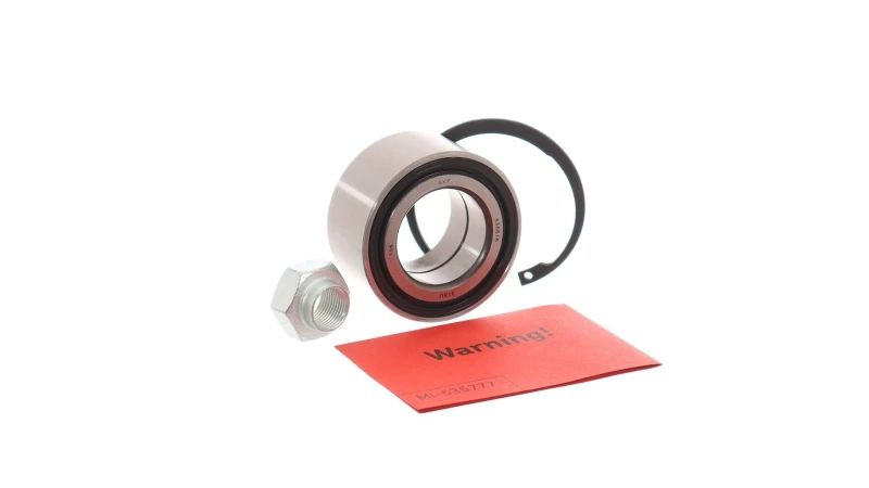 Image of SKF VKBA 6643 Wheel bearing kit with integrated ABS sensor Wheel Bearing Kit (654)