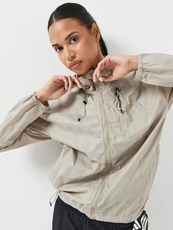 Image of Womens waterproof jacket adidas adi365 Marron Female XL