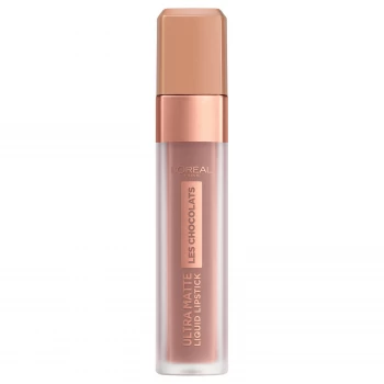 Image of LOreal Paris Les Chocolats Ultra Matte Liquid Lipstick (Various Shades) - 848 Dose of Cocoa