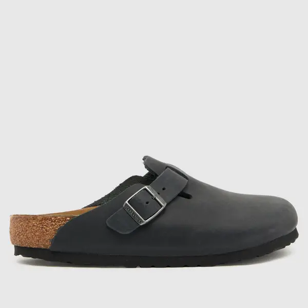 Image of BIRKENSTOCK boston clog sandals in Black UK 4 (EU 37)