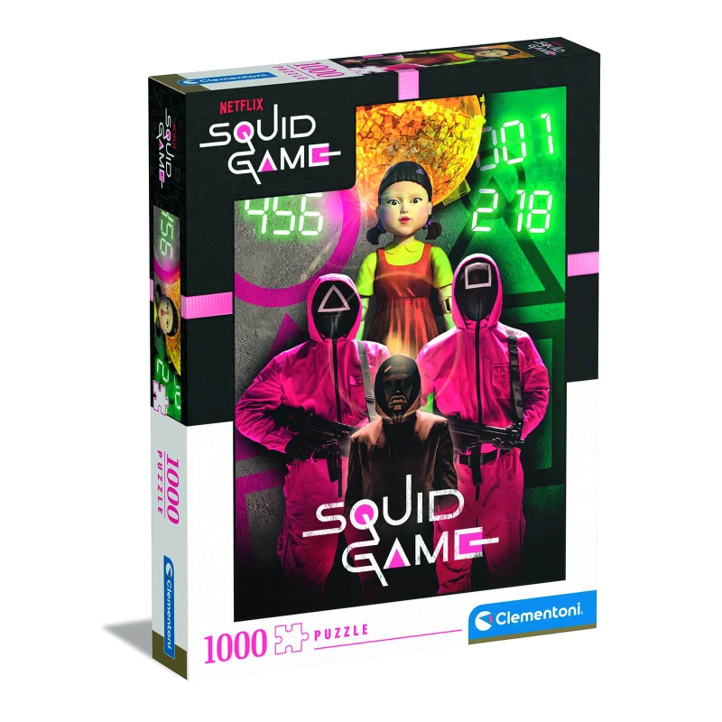 Image of Clementoni Squid Game 1000 Piece Jigsaw Puzzle