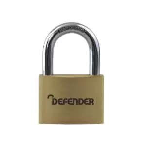 Defender Brass Padlock 50mm