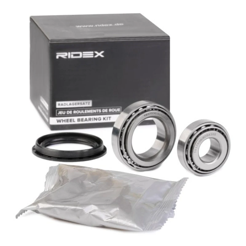 Image of RIDEX 654W0535 Wheel bearing kit Front Axle Wheel Bearing Kit (654)
