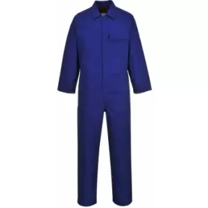 image of Portwest - C030 - Royal Sz S Regular CE Safe-Welder Coverall Boiler Suit Overall