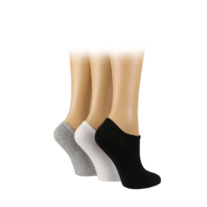 Image of Pringle Secret Socks 3 Pack Ladies - Multi Multi One Size