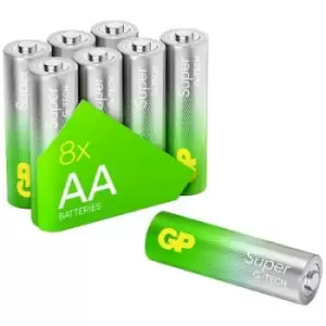 image of GP Batteries GPPCA15AS624 AA battery Alkali-manganese 1.5 V 8 pc(s)