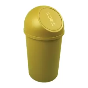 Image of Poubelle H490xD.253mm 13 l jaune HELIT