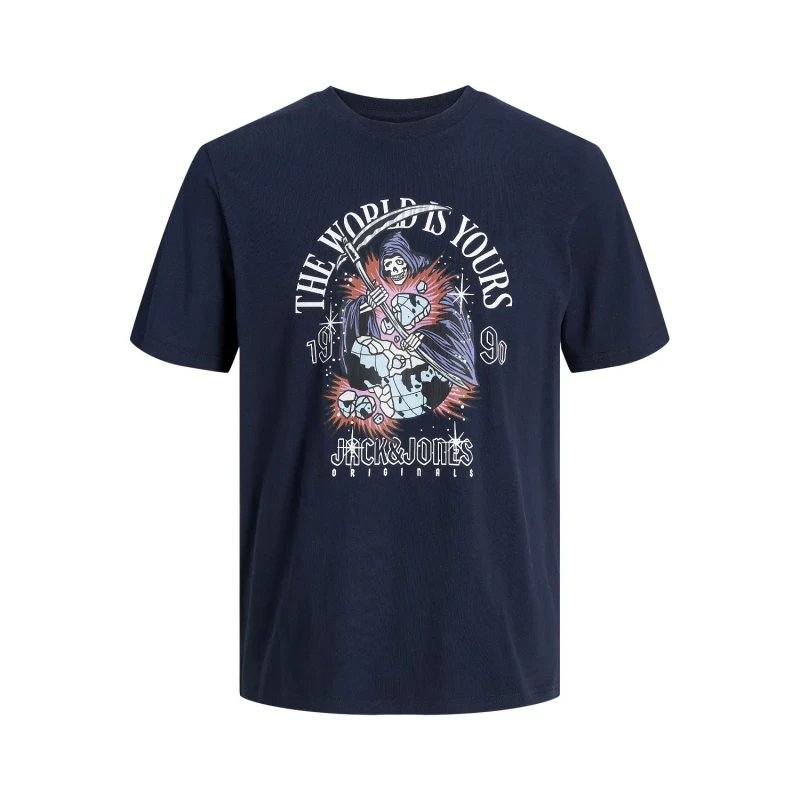Image of jack & jones T-Shirt Jack & Jones Heavens Bleu Male M