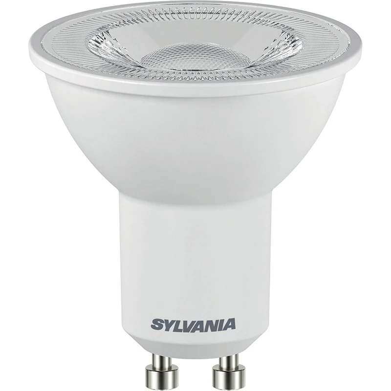 Image of Sylvania Sylvania 4.2W Warm White LED GU10 Bulb - 36 Degree Beam - Pack of 10