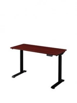 Image of Koble Apollo 2.0 Desk With Wireless Charging And Electric Height Adjustment - Walnut/Black