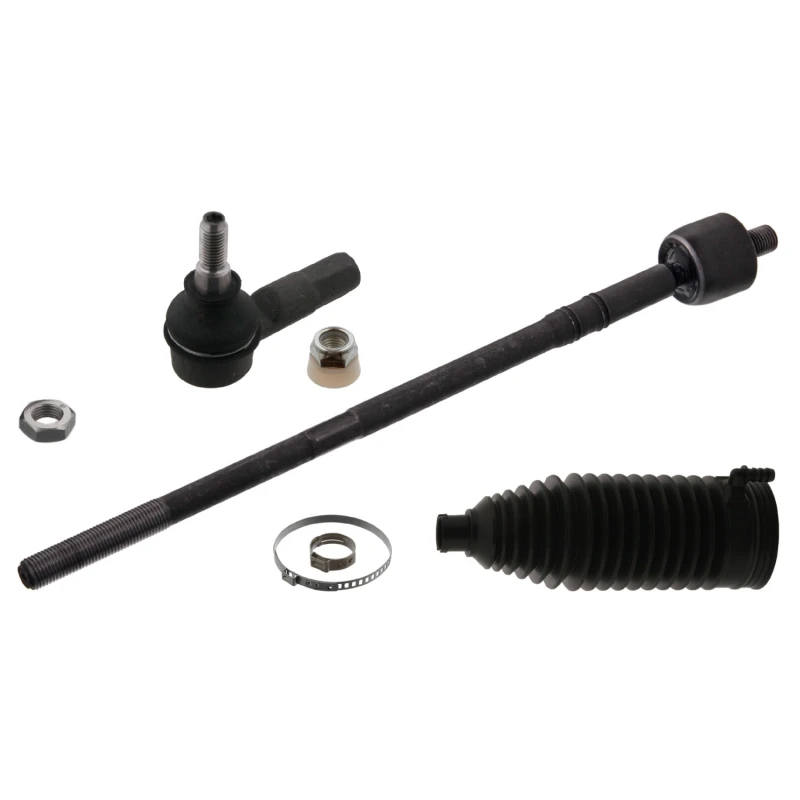 Image of FEBI BILSTEIN 44935 Tie Rod Front Axle Right, with nuts, with bellow Rod Assembly (284)