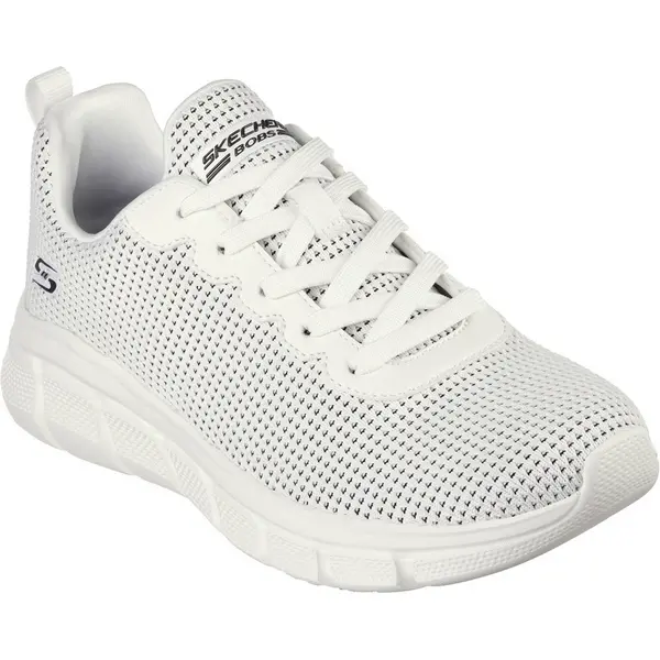 Image of Skechers Womens Bobs Sport B Flex Visionary Essence Trainers UK Size 4 (EU 37) White SKE2244-WHT-4
