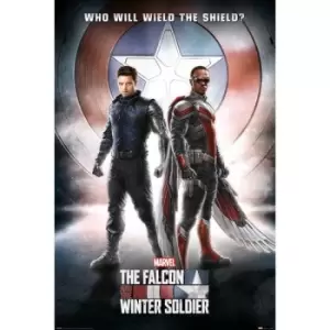 Image of The Falcon and the Winter Soldier Poster Pack Wield The Shield 61 x 91cm (5)