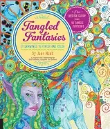 Image of tangled fantasies 52 drawings to finish and color