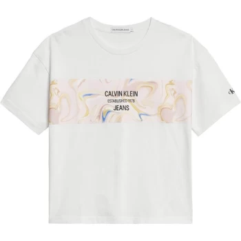 Image of Calvin Klein Calvin Liquid Logo TJG22 - White YAF