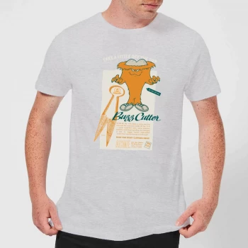 Image of Looney Tunes ACME Buzzcutter Mens T-Shirt - Grey - XS - Grey