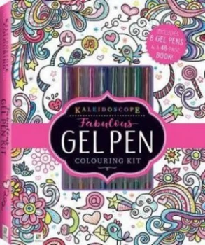 image of Kaleidoscope Fabulous Gel Pen Colouring Kit by