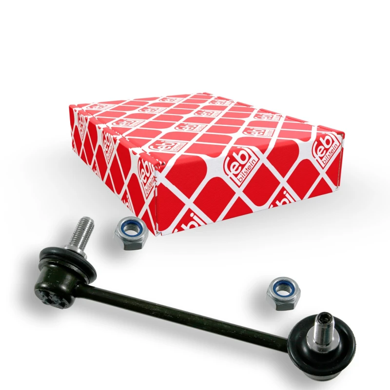 Image of FEBI BILSTEIN 21876 Anti-roll bar link OE Turbo NEW, Front Axle Right Link Stabiliser (3229)