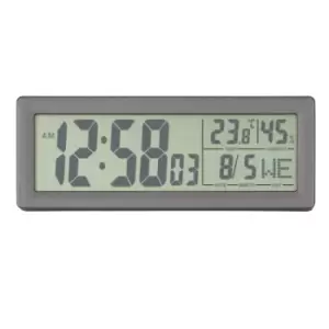 image of Acctim Karminski Graphite Grey Alarm Clock