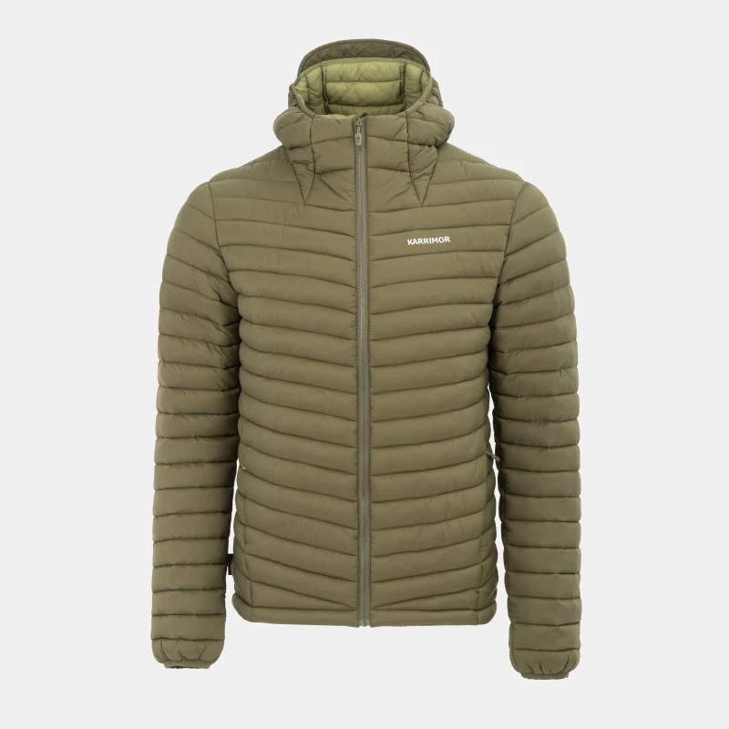 Image of Karrimor Mens Hot Rock THERMOLITE Water Resistant Down Jacket Khaki male S