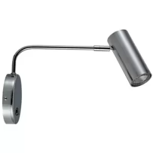 Zumaline Tubo Reading Light, Silver, 1x GU10