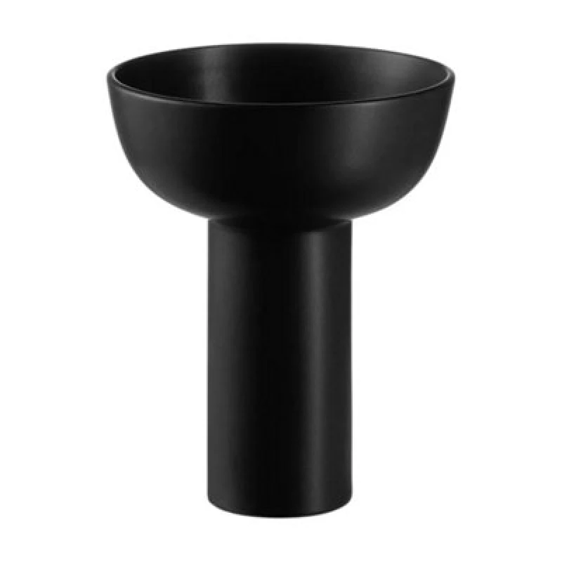 Image of Blomus Miyabi Ceramic Vase L - Black
