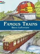 Image of famous trains coloring book