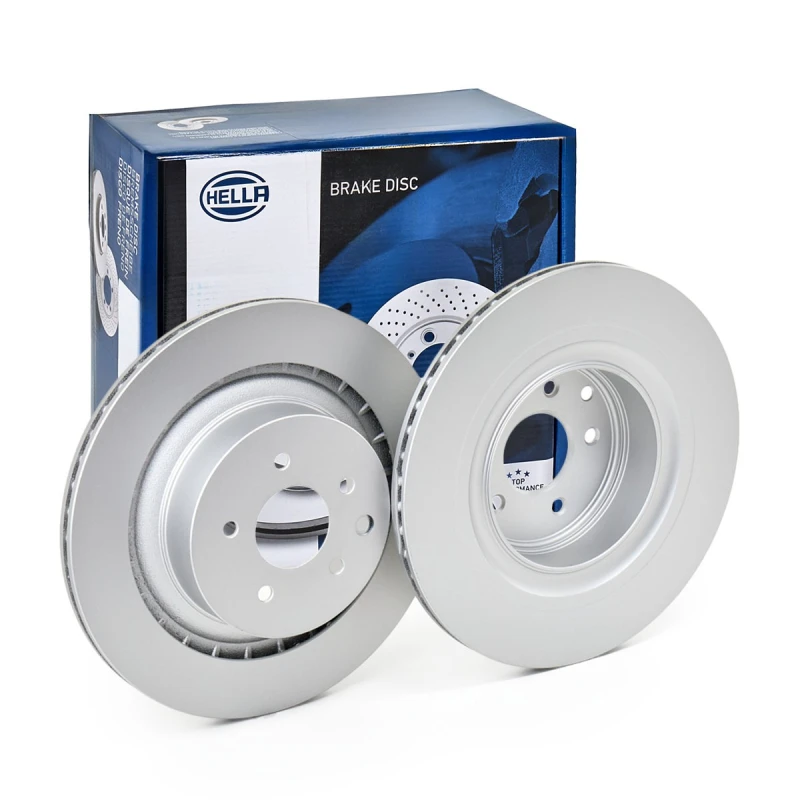 Image of HELLA Brake disc HELLA 8DD 355 122-261