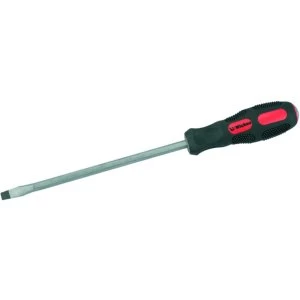 Image of Wickes 8mm Soft Grip Slotted Screwdriver - 200mm