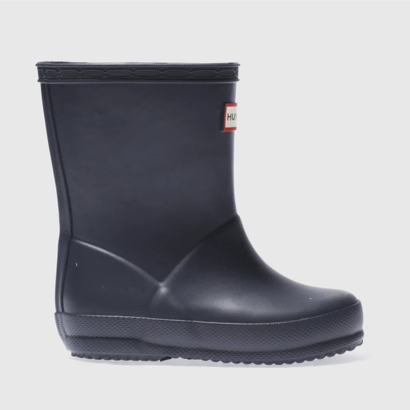 Image of HUNTER BOOTS navy kids first Toddler boots Navy UK 10 (EU 28)