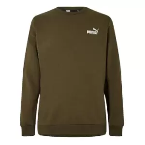 Puma Logo Crew Sweatshirt Mens - Green