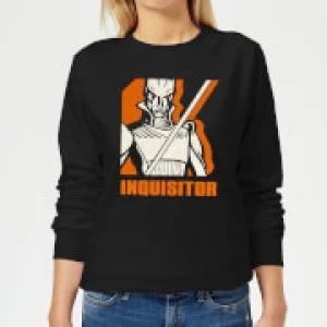 Image of Star Wars Rebels Inquisitor Womens Sweatshirt - Black