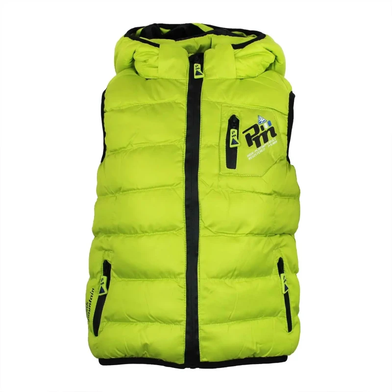 Image of Peak Mountain Children's sleeveless ski jacket Peak Mountain Ecarti Vert Male 5 ans ECARTI/3-8/YL/A-ANIS