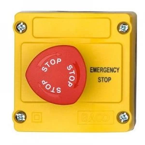 Image of BACO LBX130119 Kill switch enclosure 240 V AC 2.5 A 3 breakers IP66