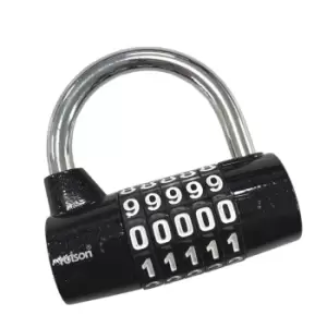 Image of Rolson 5 Digit Combination High Security Padlock