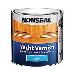 image of Ronseal Yacht Varnish - Clear Satin 2.5L