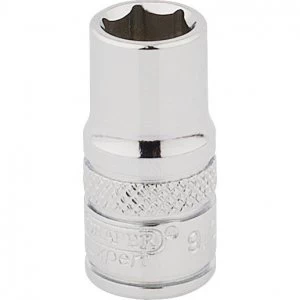 Image of Draper 1/4" Drive Hi-Torq Bi Hexagon Socket Imperial 1/4" 9/32"