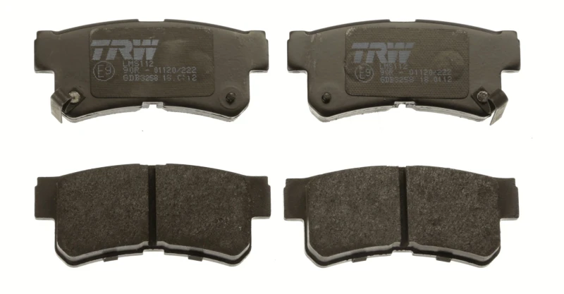 Image of TRW GDB3258 Brake pad set with acoustic wear warning Brake Pad Set,disc brake (402)