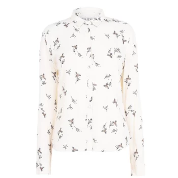 image of Jack Wills Wadley Print Shirt - Vintage White