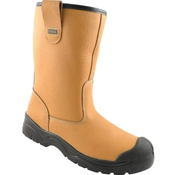 Image of Rigger Boot Tan S1P SRC Size 9 - Sitesafe
