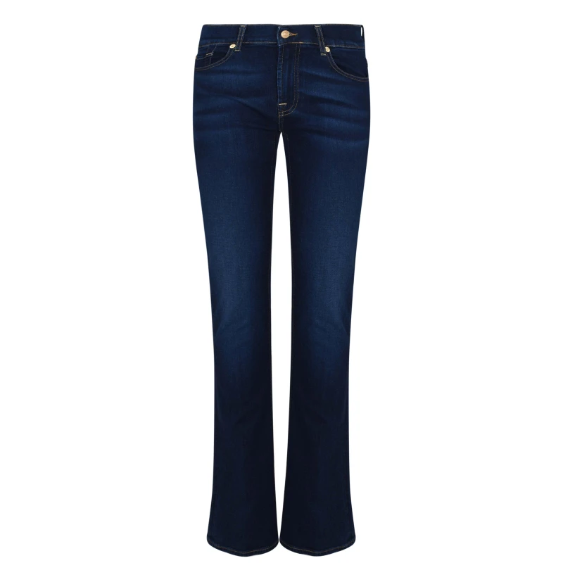 Image of 7 For All Mankind Bootcut Jeans Rinsed Blue female 20