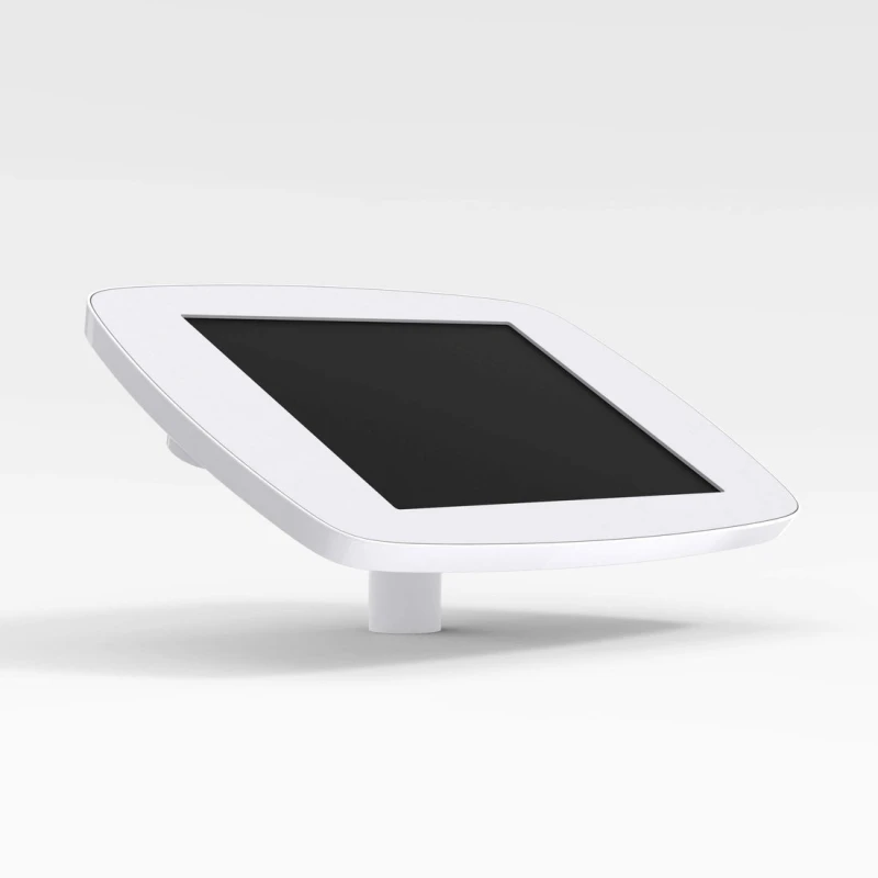 Image of Bouncepad Desk Apple iPad Pro 4th & 5th Gen 12.9 (2020 - 2021) White Exposed Front Camera and Home Button DSK-W4-PL4-MG