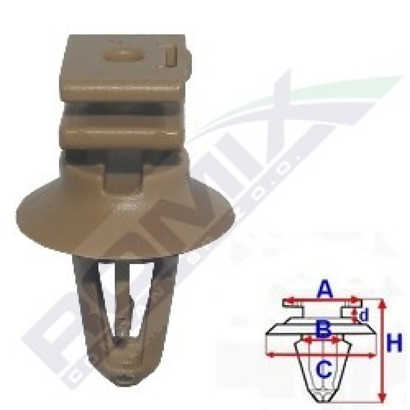Image of ROMIX Trim clip ROMIX C60449