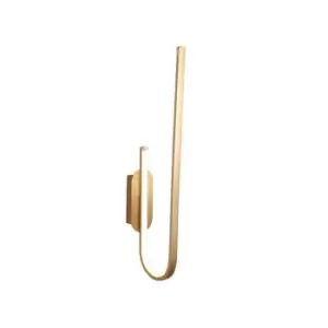 Image of Evosmos LED Wall Lamp 18W 3000K Gold