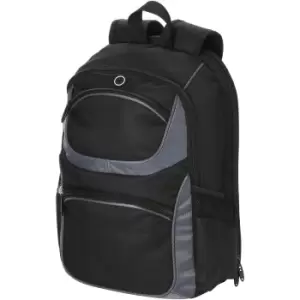 Image of Avenue Continental 15.4" Laptop Backpack (One Size) (Solid Black)