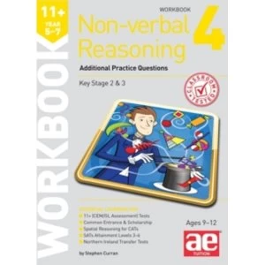 image of 11+ Non-Verbal Reasoning Year 5-7 Workbook 4 : Additional Practice Questions