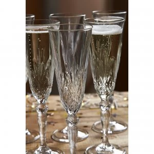 image of RCR Set of 6 Champagne Melodia Flutes