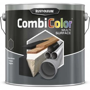 Image of Rust Oleum Satin Multi Surface Paint White 2.5l