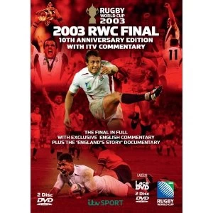 Image of Rugby World Cup Final 2003 - 10th Anniversary Edition with ITV Commentary DVD